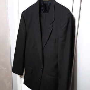 Tino Men Dark Bluish Gray 2 Piece Suit         46R